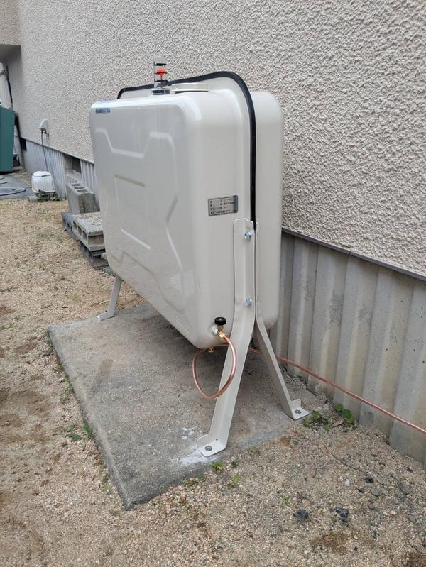 オイルタンク 完成後アップ
