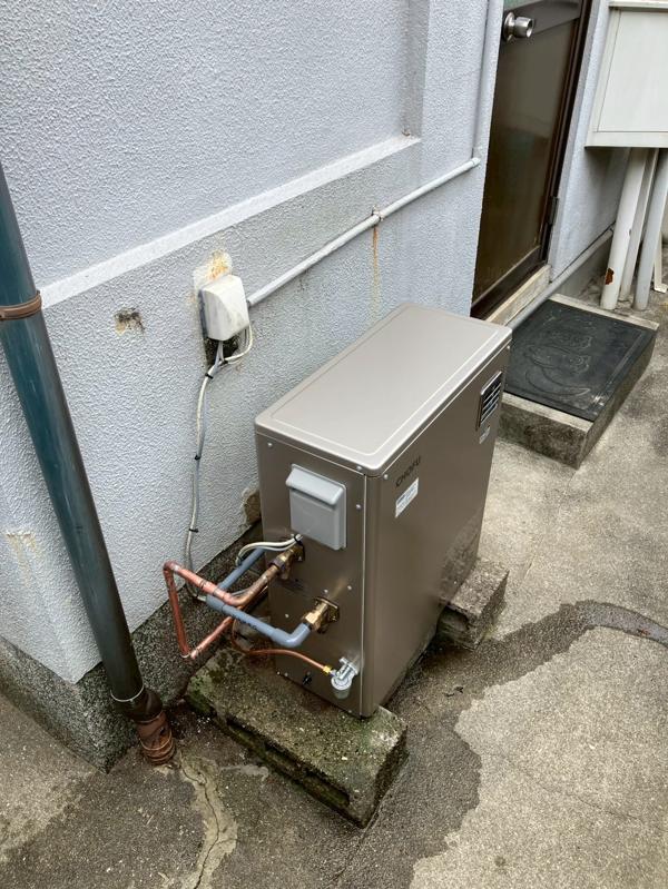 配管接続作業