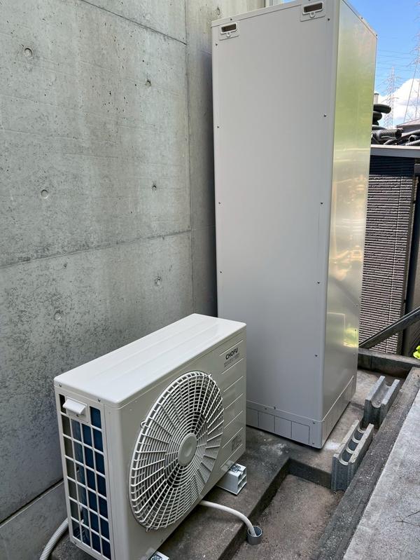 設置完了後のエコキュート