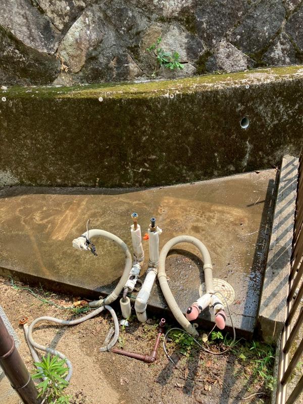 代替機の設置状態1
