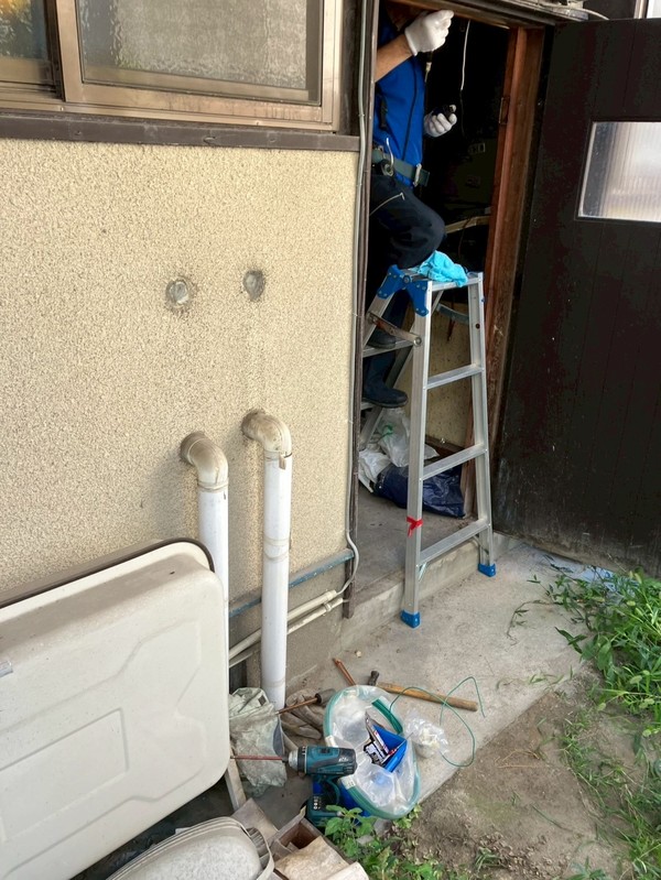 屋内側の取合い確認