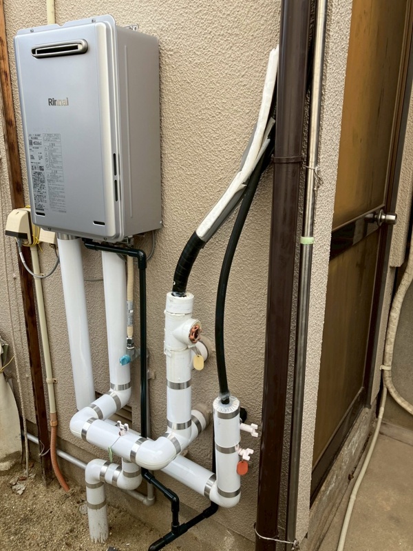 施工前 配管まわり