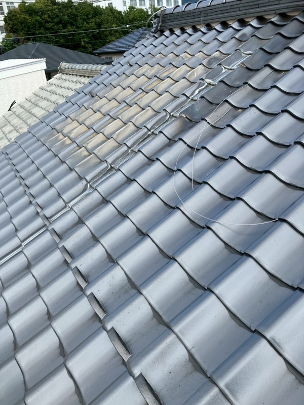 施工途中 配管施工中