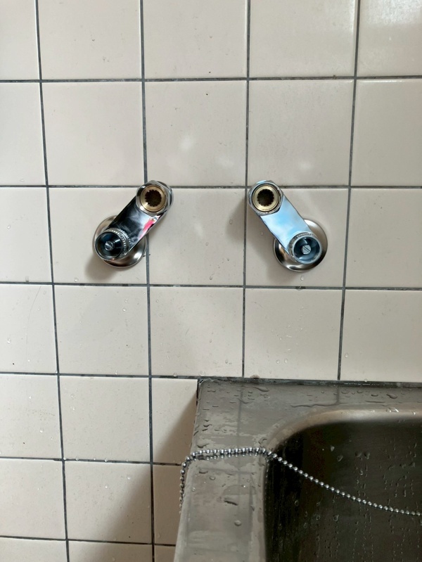 途中：旧ボイラー撤去