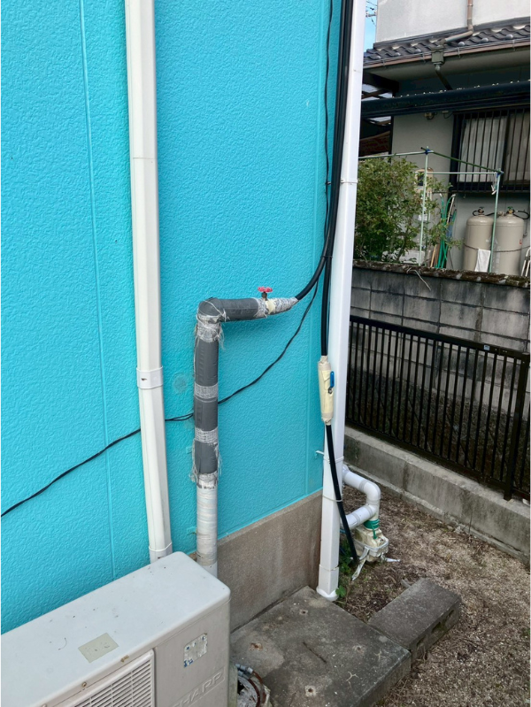 施工前 配管部分