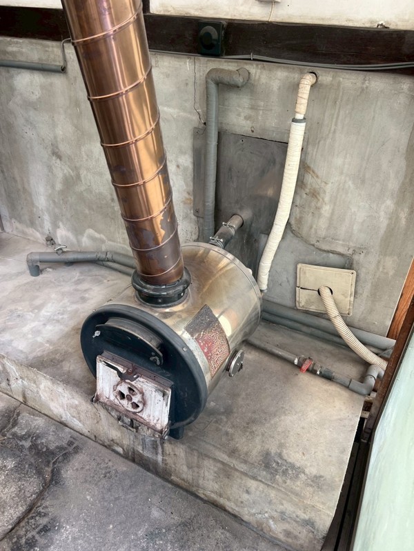 風呂釜配管部分