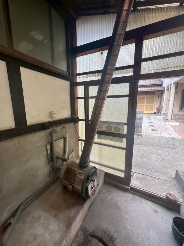 施工前:旧風呂釜