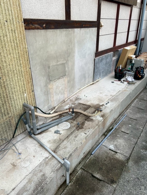 既設ユニット側面