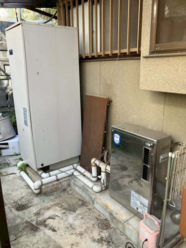貯湯タンク撤去
