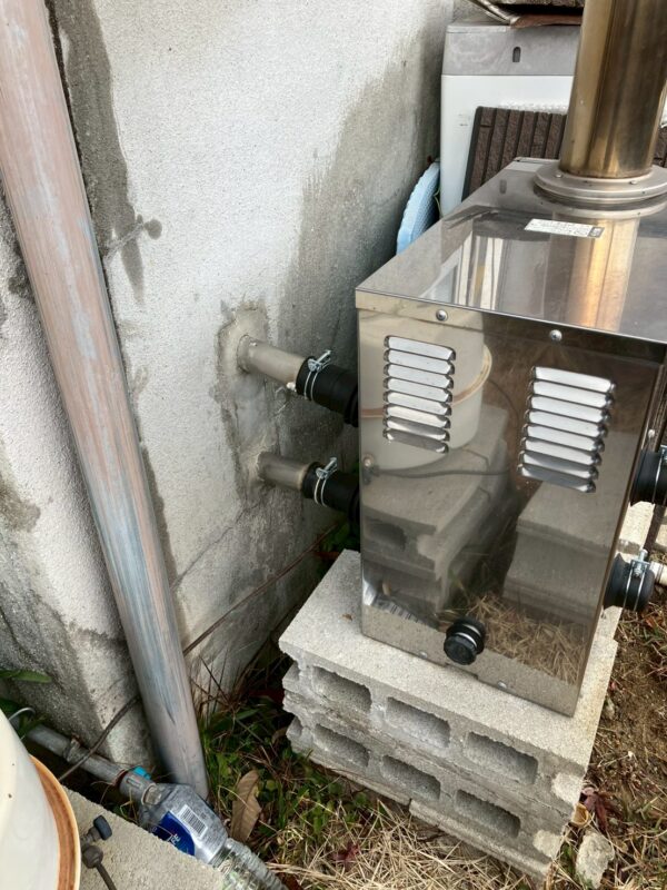 施工前：排気筒まわり