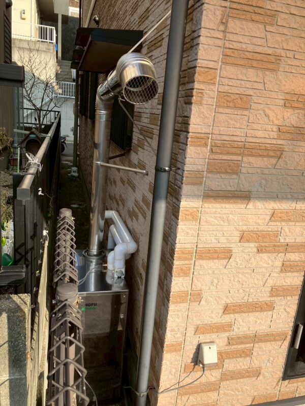 施工後 エコフィール設置