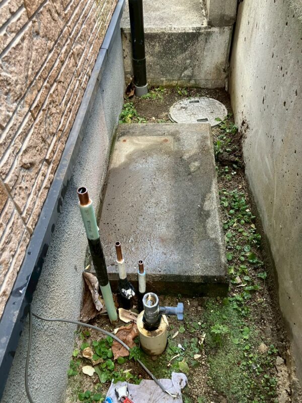 施工途中 基礎確認